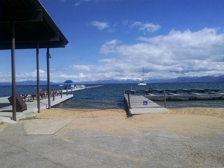 Lake Tahoe from marina