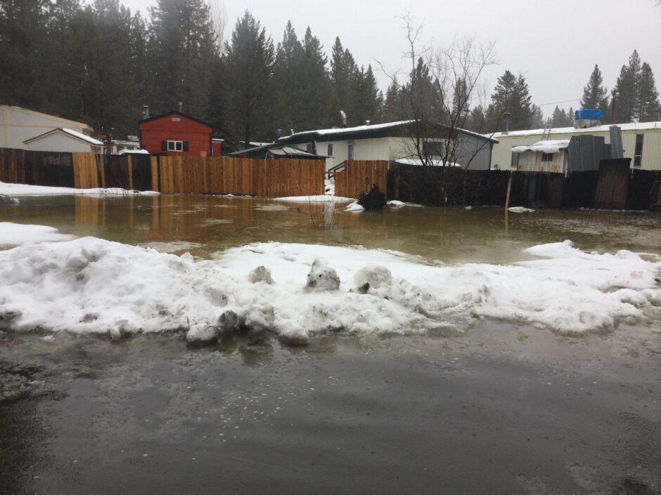 4 - Flooding along Woodbine to be addressed (Credit: City of South Lake Tahoe)